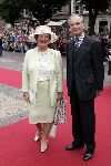 Noordwijk 27 augustus 2005
Trouwen Prins Pieter Christiaan en Anita v Eijk.
Hofdame koningin met man