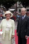 Noordwijk 27 augustus 2005
Trouwen Prins Pieter Christiaan en Anita v Eijk.
Hofdame koningin met man