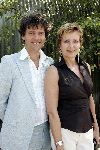 Amsterdam 17 augustus 2005
Perspresentatie rtl bij restaurant Rijk v Amsterdam.
Joris Lutz en Inge Ipenburg