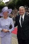Noordwijk 27 augustus 2005
Jaap Rost Onnes met zijn vrouw Mary Rost Onnes