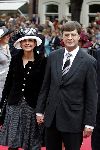 Noordwijk 27 augustus 2005
Jan Peter Balkenende met vrouw
