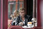 Amsterdam 8 augustus 2005
Johnny Logan met vriendin in Amsterdam op terras