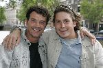 Amsterdam 8 augustus 2005
Reunie sterrenslag met boot in amsterdam.
Jurgen Smit en klusjesman eigen huis en tuin