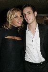 Aalsmeer 24 augustus 2005
Big Brother V bij endemol met Bridget Maasland en Ruud de Wild
Kelly BB met vriend