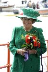 Amsterdam 20 augustus 2005
Koningin Beatrix doopt Beatrix catemaran voor het prinses Beatrix fonds op Sail 2005