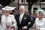 Noordwijk 27 augustus 2005
Trouwen Prins Pieter Christiaan en Anita v Eijk.
Pieter v Vollenhoven met Koningin Beatrix en moeder van Anita