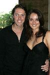 Amsterdam 31 augustus 2005
Presentatie Glamour en Lady card in Amstel hotel.
Lieke v Lexmond met vriend Jeroen