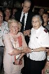 Amsterdam 30 augustus 2005
Presentatie dvd Johnny Jordaan.
Ria Alberti met Majoor Boshardt