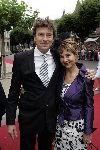 Noordwijk 27 augustus 2005
Trouwen Prins Pieter Christiaan en Anita v Eijk.
Mark Klein Essink met zijn vrouw Carolien v d Berg