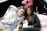 Amsterdam 8 augustus 2005
Reunie sterrenslag met boot in amsterdam.
Marielle Bastiaanse en Lodewijk Hoekstra, klusjesman eigen huis en tuin