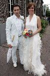 Aarle Rixtel 20 augustus 2005
Trouwen Nienke Romer met Frederik Brom.