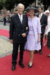 Noordwijk 27 augustus 2005
Trouwen Prins Pieter Christiaan en Anita v Eijk.
Paul Nouwen met zijn vrouw