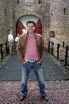 St. Oedenrode, 23 Augustus 2005
Pieter v d Hoogenband enkele uren voordat hij ging trouwen met
Minouche v d Hoogenband