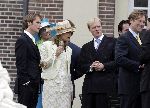 Apeldoorn 25 augustus 2005
Trouwen Prins Pieter Christiaan en Anita v Eijk.
Prins Carlos