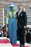 Apeldoorn 25 augustus 2005
Trouwen Prins Pieter Christiaan en Anita v Eijk.
Prinses laurentien en Prins Constantijn
