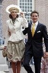 Apeldoorn 25 augustus 2005
Trouwen Prins Pieter Christiaan en Anita v Eijk.
Prinses Marilene met Prins Maurits