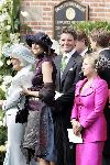 Noordwijk 27 augustus 2005
Trouwen Prins Pieter Christiaan en Anita v Eijk.
Prinses Marilene en Prins Maurits
