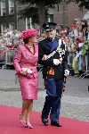 Noordwijk 27 augustus 2005
Trouwen Prins Pieter Christiaan en Anita v Eijk.
Prinses Margriet met Pieter Christiaan