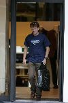 Amsterdam 14 augustus 2005
Prins Pieter Christiaan haalt zijn trouwpak op bij Zegna in de pc hooftstraat.