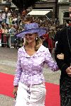 Noordwijk 27 augustus 2005
Trouwen Prins Pieter Christiaan en Anita v Eijk.
Prinses carolina