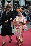 Noordwijk 27 augustus 2005
Trouwen Prins Pieter Christiaan en Anita v Eijk.
Prinses Cristina met dochter Prinses Juliana