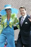 Apeldoorn 25 augustus 2005
Trouwen Prins Pieter Christiaan en Anita v Eijk.
Prinses laurentien en Prins Constantijn
