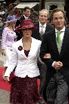 Noordwijk 27 augustus 2005
Trouwen Prins Pieter Christiaan en Anita v Eijk.
Prinses Margarita en Prins Jaime
