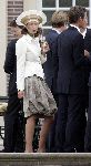 Apeldoorn 25 augustus 2005
Trouwen Prins Pieter Christiaan en Anita v Eijk.
Prinses Marilene met champagne