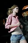 Kpenhagen 11 augustus 2005
Modeshow Inwear Matinique in Kopenhagen.
Nederlands topmodel Rianne ten Haken