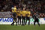 Amsterdam 27 juli 2005
Ajax-Arsenal 0-1 tijdens amsterdam tournament.
Wesley Sneijder Dennis Bergkamp Robert Pires en Thierry Henry