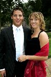 St Oedenrode 23 augustus 2005
Trouwerij Pieter v d Hoogenband en Minoush op kasteel.
Broer Robert met vriendin Arlette