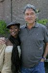 Amsterdam 17 augustus 2005
Perspresentatie rtl bij restaurant Rijk v Amsterdam.
Sylvana Simons en Ron Brandsteder