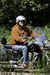 Amsterdam 17 augustus 2005
Ron Brandsteder op zijn Motor