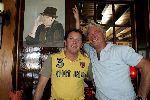 Vinkeveen 4 augustus 2005
Ron v Roekel met Robert Leroy bij de plashoeve