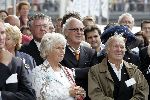 Amsterdam 20 augustus 2005
Koningin Beatrix doopt Beatrix catemaran voor het prinses Beatrix fonds op Sail 2005. 
Ronny Gerschtanowitz Karla Peijs en Erica Terpstra