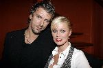 Aalsmeer 24 augustus 2005
Big Brother V bij endemol met Bridget Maasland en Ruud de Wild