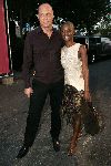Amsterdam 31 augustus 2005
Presentatie Glamour en Lady card in Amstel hotel.
Sylvana Simons met man
