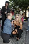 Amsterdam 31 augustus 2005
Presentatie Glamour en Lady card in Amstel hotel.
Wendy v Dijk met Edwin liliput