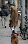 Amsterdam 10 november 2006
Edwin de Roy v Zuydewijn met zijn hond Pablo.