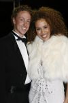 Hilversum 18 november 2006
Modeshow Addy v d Krommenacker in studio 21 met  oa Kelly Pfaff . Glennis Grace