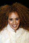 Hilversum 18 november 2006
Modeshow Addy v d Krommenacker in studio 21 met  oa Kelly Pfaff . Glennis Grace