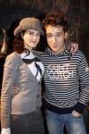 Amsterdam 14 november 2006
Presentatie dvd doodeind. Marly v d Velde met petje/muts en haar vriend Joey v d Velde