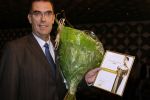 Hilversum 8 november 2006
Lars Andersson winnaar ouvre Gouden beelden.