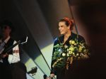 12 April 1990 Optreden Prinses Stephanie van Monaco voor Nederlandse TV