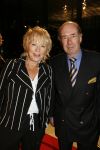 Hilversum 1 december 2006
Opening gebouw beeld en geluid door koningin Beatrix. Ria Bremer met man Bob