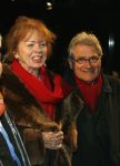Hilversum 1 december 2006
Opening gebouw beeld en geluid door koningin Beatrix. Sonja Barend met man