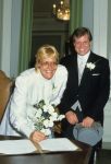 23 September 1983 
Ada Kok trouwt met Math v d Linden