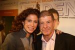 Arnhem, Papendal 8 December 2009
Presentatie 3e uitgave van het magazine HELDEN van Frits Barend en zijn dochter Barbara Barend
Barbara Barend met haar vader Frits Barend
Foto Peter Smulders