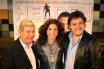 Arnhem, Papendal 8 December 2009
Presentatie 3e uitgave van het magazine HELDEN van Frits Barend en zijn dochter Barbara Barend
Barbara Barend met haar vader Frits Barend en Rene Froger
Foto Peter Smulders