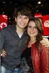 Hilversum 4 december 2009
Opnames live show popstars in studio 22. Charlotte ten Brink met vriend Robert
Peter Smulders bv